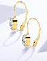 Krystal Couture Audrey Lever Back Earrings Embellished with  Swarovski® crystals, hi-res
