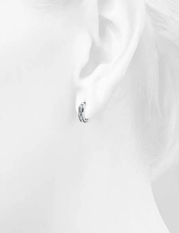 Krystal Couture Huggie Earrings Embellished with Swarovski® crystals