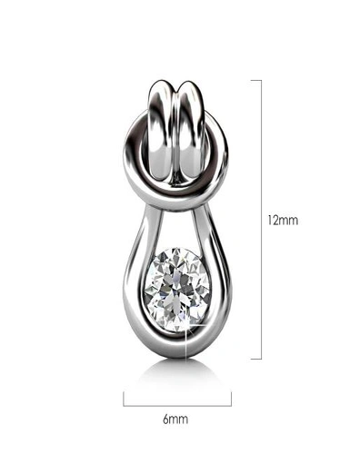 Krystal Couture Endulge Earrings Embellished with Swarovski® crystals, hi-res image number null