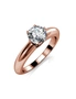 Krystal Couture Jewel In The Palace Solitaire Ring Embellished with Swarovski® crystals - US 8, hi-res
