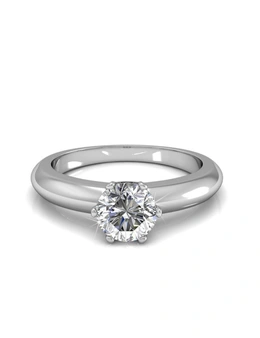 Krystal Couture Jewel In The Palace Solitaire Ring Embellished with Swarovski® crystals - US 6