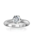 Krystal Couture Jewel In The Palace Solitaire Ring Embellished with Swarovski® crystals - US 6, hi-res