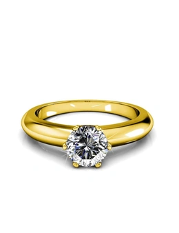 Krystal Couture Jewel In The Palace Solitaire Ring Embellished with Swarovski®  crystals - US 8
