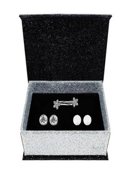 Krystal Couture Boxed 3 Pairs Earrings Set Embellished with Swarovski® crystals