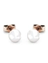 Krystal Couture Boxed Pearl Set Embellished with Swarovski® crystals in Rose Gold, hi-res