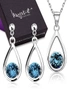 Krystal Couture Boxed Morning Dew Necklace And Earrings Set Embellished with Swarovski® Crystals, hi-res