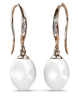 Krystal Couture Boxed 2 Pairs Earrings Embellished with Swarovski® Crystals and Pearls Set