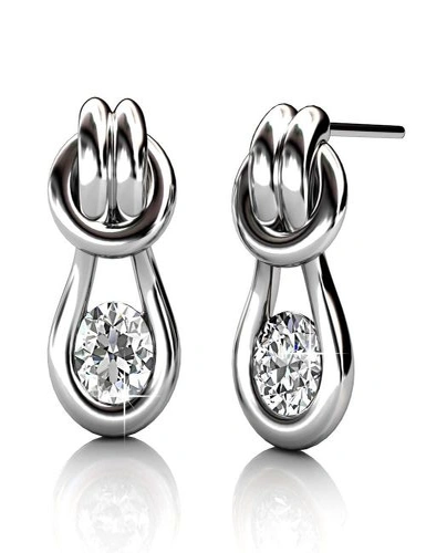 Krystal Couture Boxed 2 Pairs Endulge Earrings Set Embellished with Swarovski® crystals, hi-res image number null