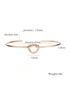 Bullion Gold Boxed Single Knotted Tie Promise Necklace and Bangle Set in Rose Gold Plated, hi-res