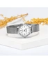 Krystal Couture Tabby Boxed Lux White Gold Watch & Feline Necklace Set., hi-res