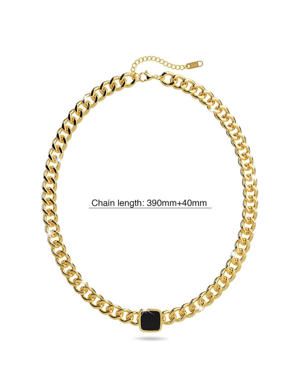 Cuban Chain 40cm Solid Yellow Gold 18kt