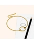 Krystal Couture Boxed Orbit Beauty Bracelet & Charm Necklace Set with Swarovski® Crystal in Gold, hi-res