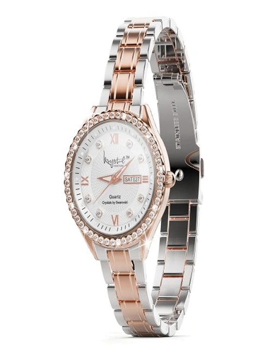 Krystal Couture Lustrous Dual Tone Watch Embellished With Swarovski® crystals, hi-res image number null