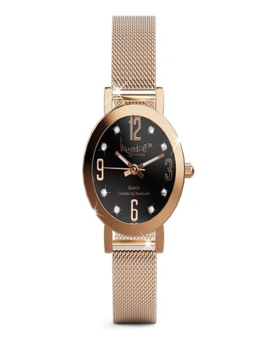 Krystal Couture The Hour Check Krystal Watch Embellished With Swarovski® Crystals, hi-res image number null
