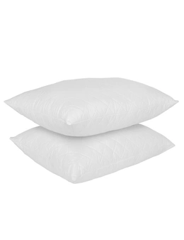 Royal Comfort Luxury Bamboo Quilted Pillow - Twin Pack