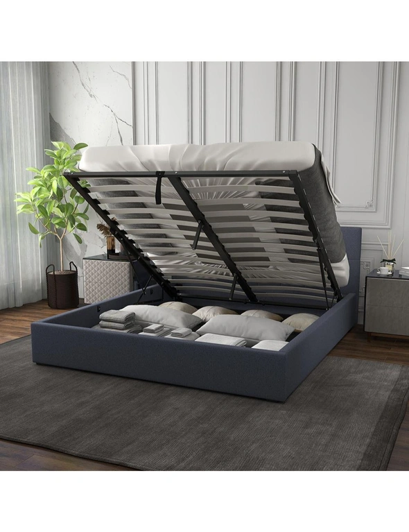 Milano Capri Luxury Gas Lift Bed with Headboard