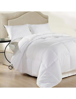 Royal Comfort Duck Feather And Down Quilt Size: 95% Feather 5% Down 500GSM