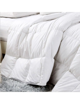 Royal Comfort Duck Feather And Down Quilt Size: 95% Feather 5% Down 500GSM
