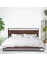 Milano Decor Azure Bed Frame with Headboard, hi-res