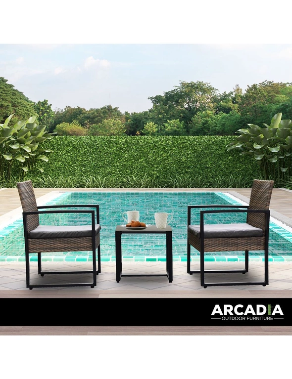 Arcadia Furniture 3 Piece Outdoor Patio Set, hi-res image number null