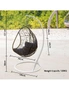 Arcadia Furniture Rocking Egg Chair Curved Style, hi-res