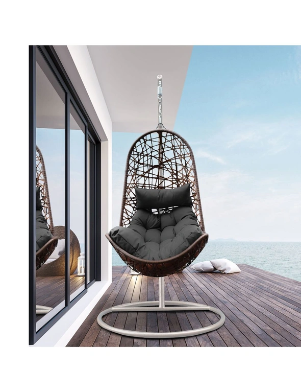 Arcadia Furniture Outdoor Hanging Egg Chair, hi-res image number null
