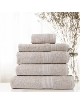 Royal Comfort 5 Piece Cotton Bamboo Towel Set