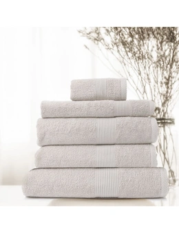 Royal Comfort 5 Piece Cotton Bamboo Towel Set
