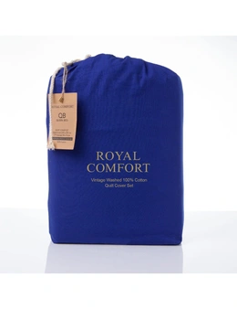 Royal Comfort Vintage Washed 100% Cotton Sheet Set