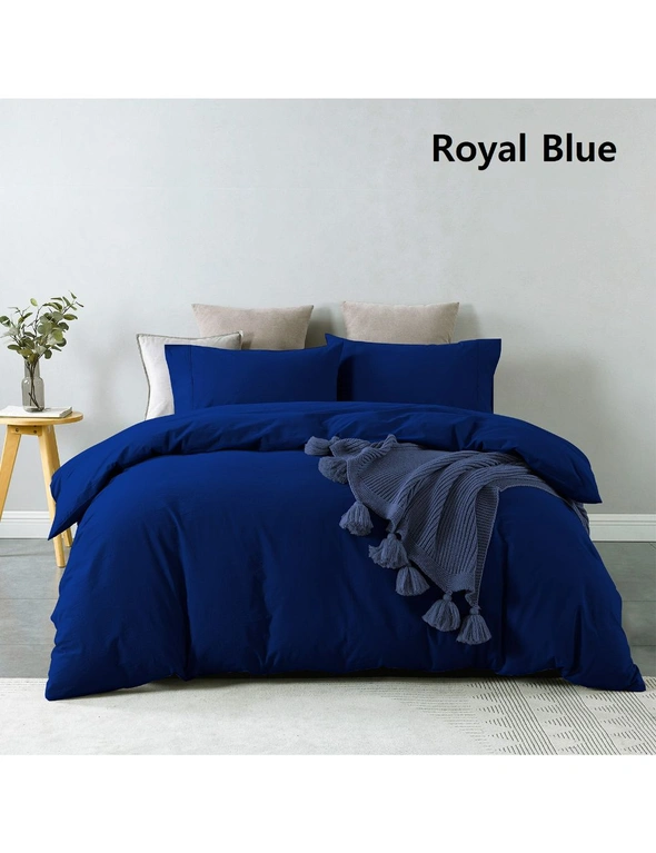Royal Comfort Vintage Washed 100% Cotton Sheet Set, hi-res image number null