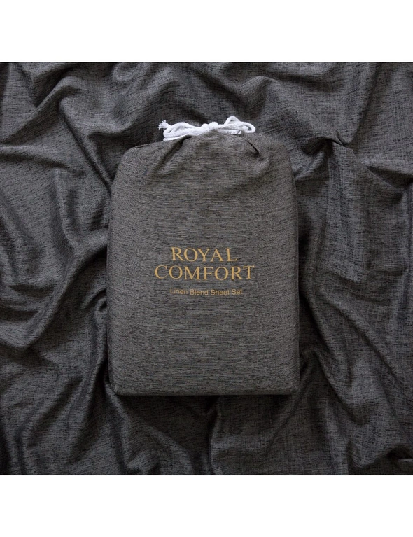 Royal Comfort Linen Blend Sheet Set, hi-res image number null