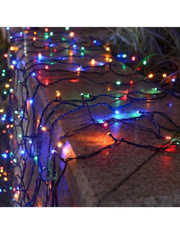 Milano Decor Outdoor LED Fairy Lights - Multicoloured - 200 Lights, hi-res image number null