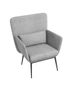 Casa Decor Cora Light Grey Accent Chair, hi-res