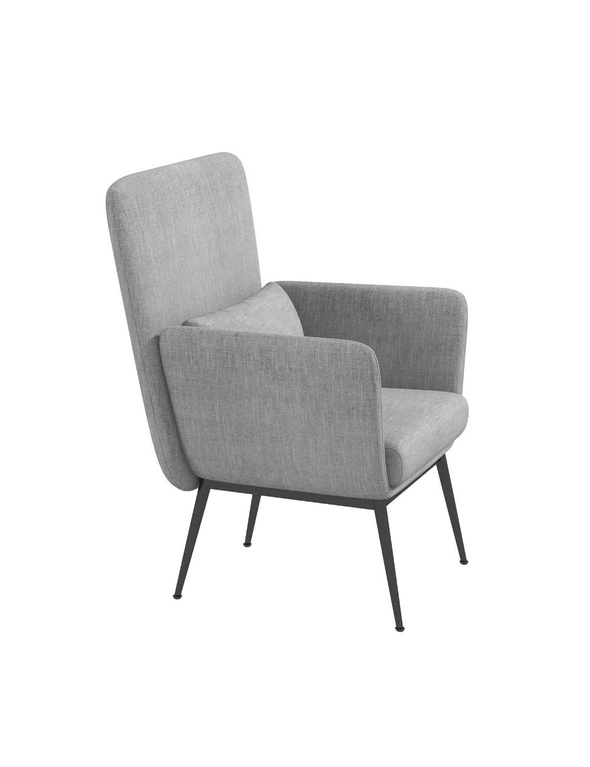 Casa Decor Cora Light Grey Accent Chair, hi-res image number null