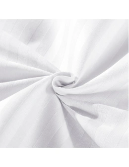 Royal Comfort Kensington 1200TC 100% Cotton Stripe Quilt Cover Set