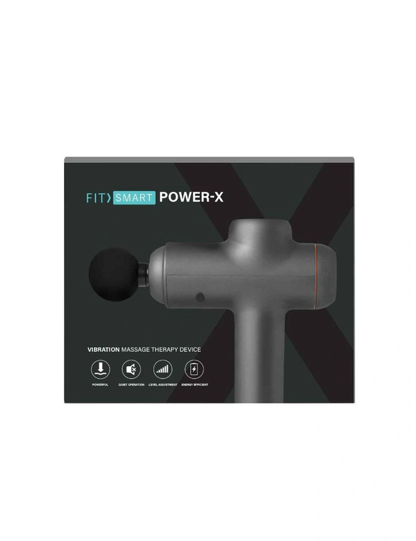 FitSmart LED Touch Screen POWER-X Vibration Therapy Device Massage Gun, hi-res image number null