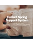 Eco Lux Euro Top 7 -Zone Pocket Spring Mattress Plush Edge Support Medium Firm, hi-res
