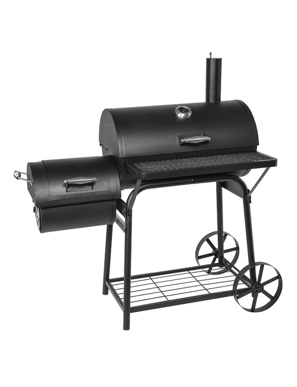 Havana Outdoors Charcoal 2-IN-1 BBQ Smoker Grill Barbecue Outdoor Cooking, hi-res image number null