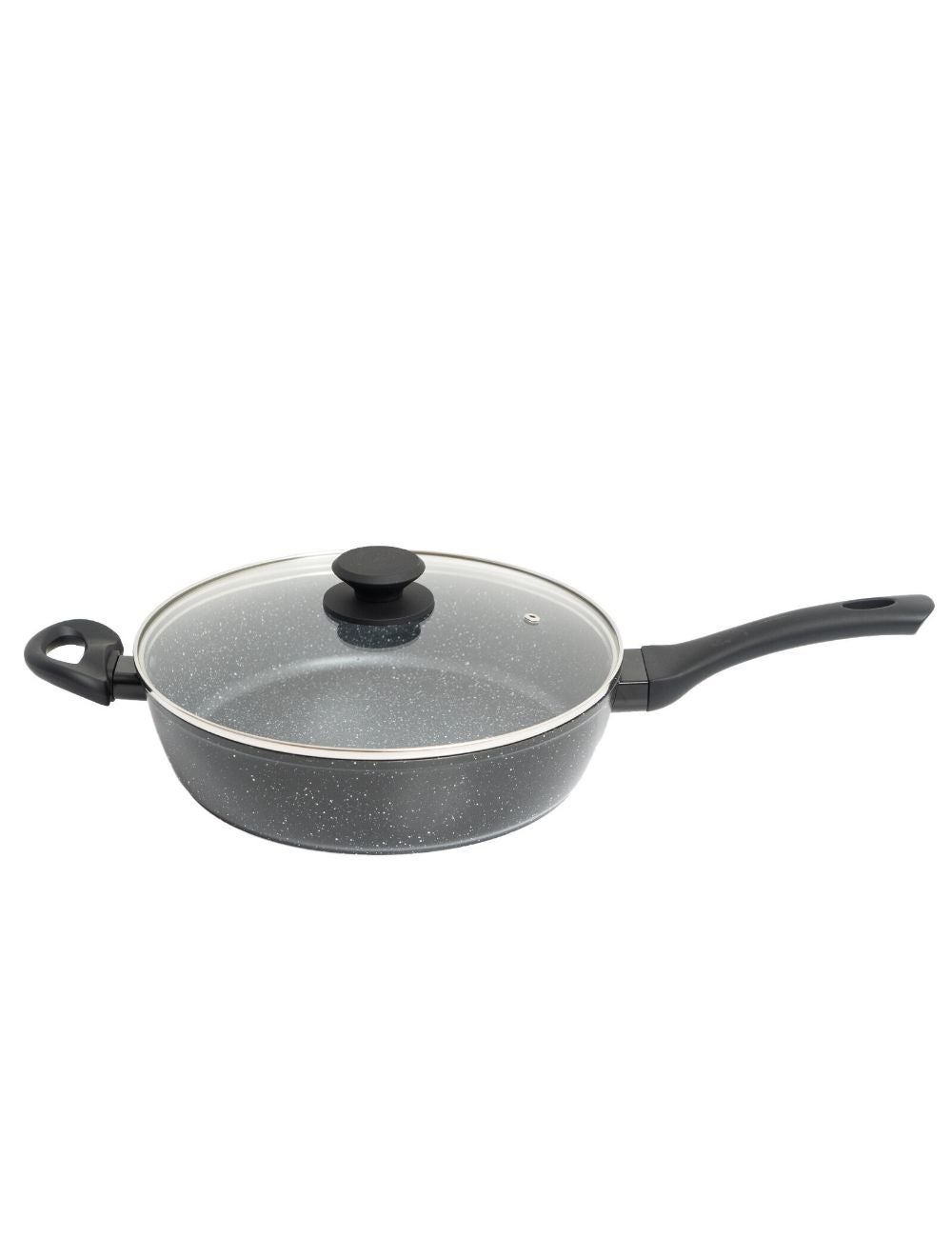 Stone Chef Forged deep frypan with lid 28CM | Liz Jordan