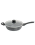 Stone Chef Forged deep frypan with lid 28CM, hi-res