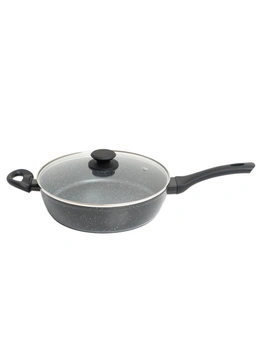 Stone Chef Forged deep frypan with lid 28CM