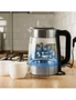 Kitchen Couture Cool Touch Stainless Steel LED Glass Kettle, hi-res