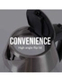 Kitchen Couture Cool Touch Slimline Stainless LED Glass Kettle, hi-res