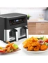 Kitchen Couture Dual View 10L Stainless Air Fryer, hi-res