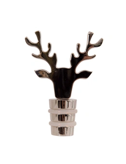 Bread and Butter Silver Stag Alloy Stopper