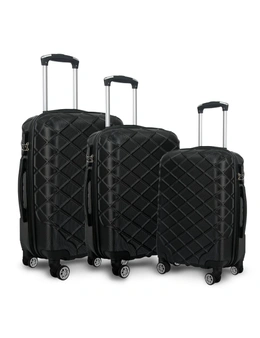 Milano Travel Luxury 3 Piece Luggage Set