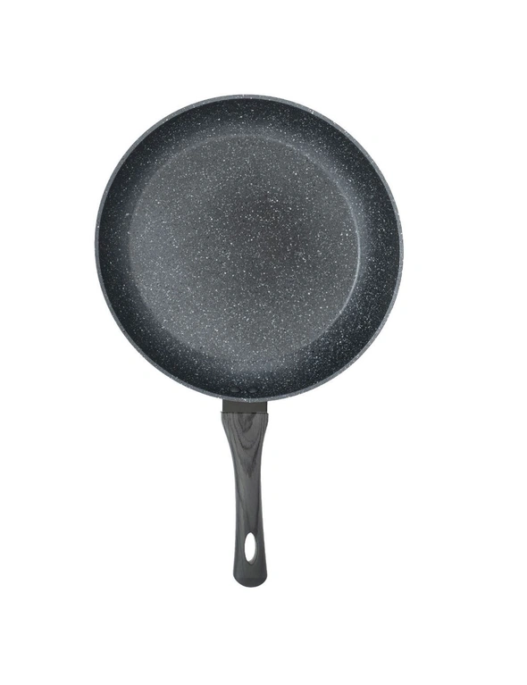 Stone Chef Forged Frying Pan Cookware Kitchen Fry Pan Black Grey Handle 20cm, hi-res image number null