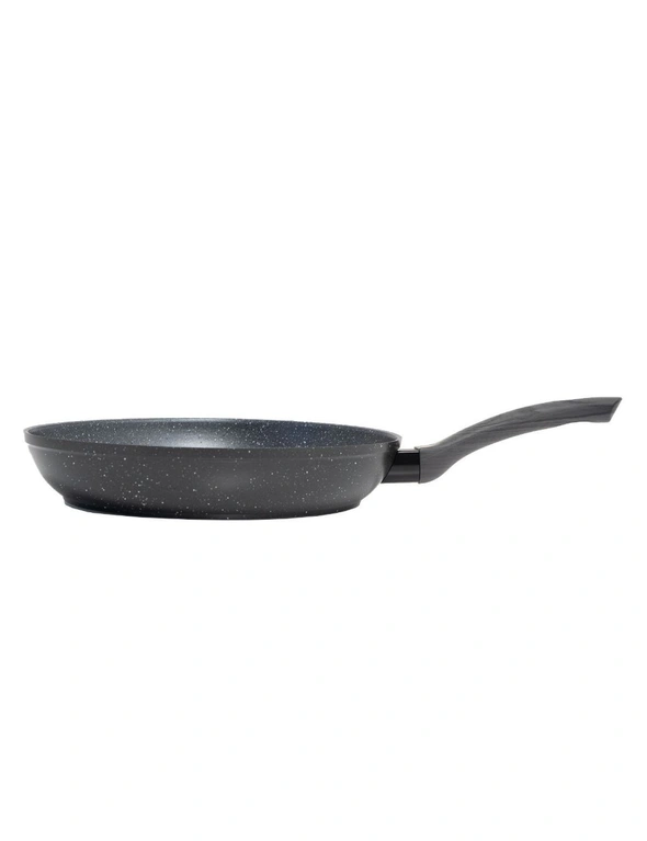 Stone Chef Forged Frying Pan Cookware Kitchen Fry Pan Black Grey Handle 24cm, hi-res image number null