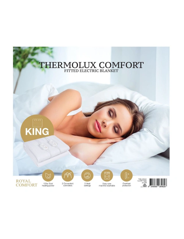 Royal Comfort Thermolux Comfort Electric Blanket, hi-res image number null