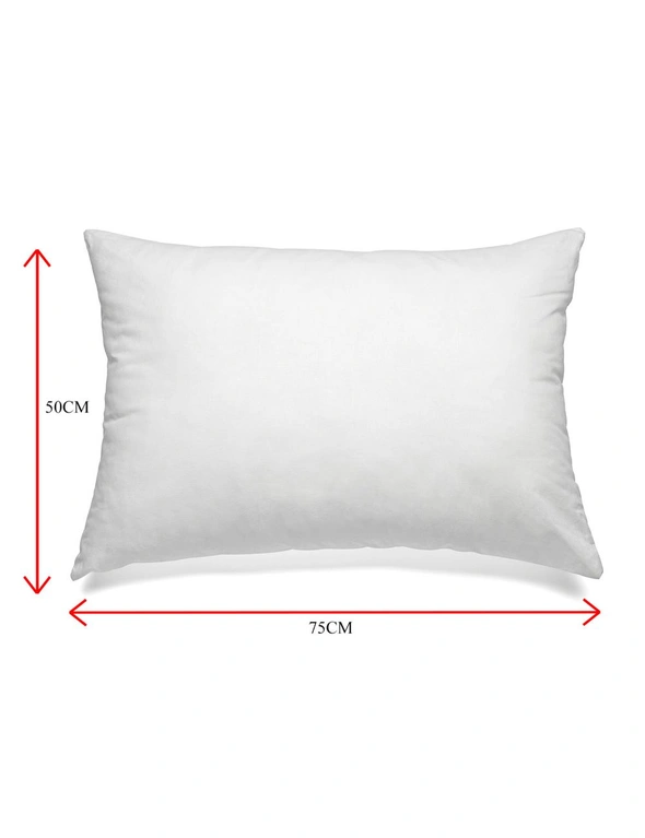 Royal Comfort Duck Feather and Down Pillows Twin Pack, hi-res image number null